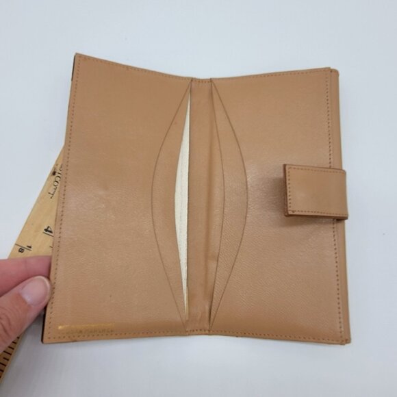 Vintage Leather Wallet Made Expressly for Jordan Marsh Wallet Italy Classic - Picture 6 of 10